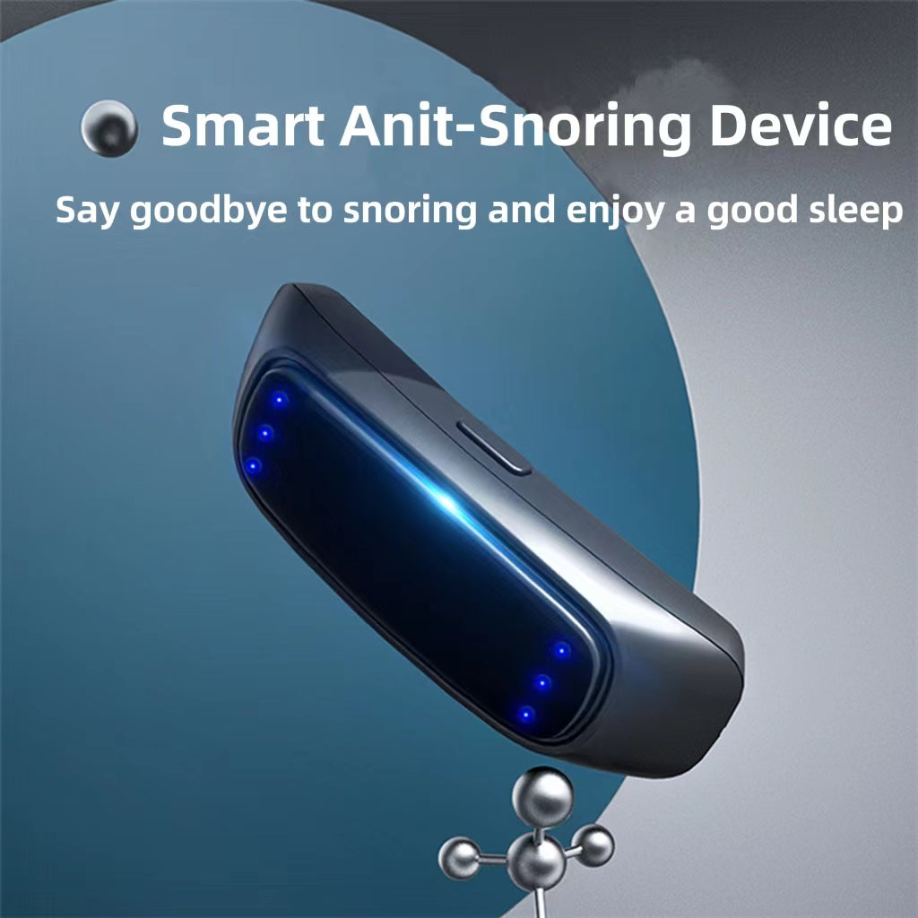Smart Anti Snoring Device EMS Pulse Snoring Stop Effective. Reduction Muscle Stimulator
