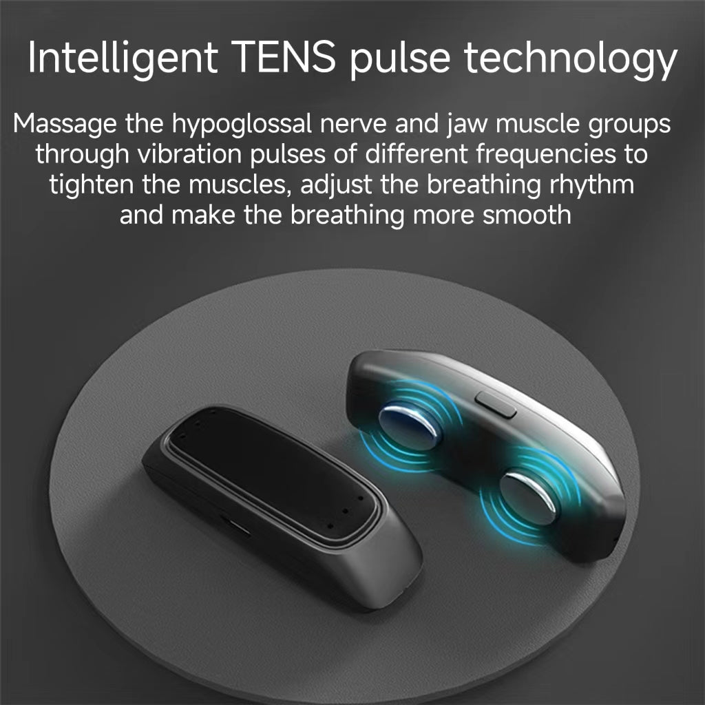 Smart Anti Snoring Device EMS Pulse Snoring Stop Effective. Reduction Muscle Stimulator