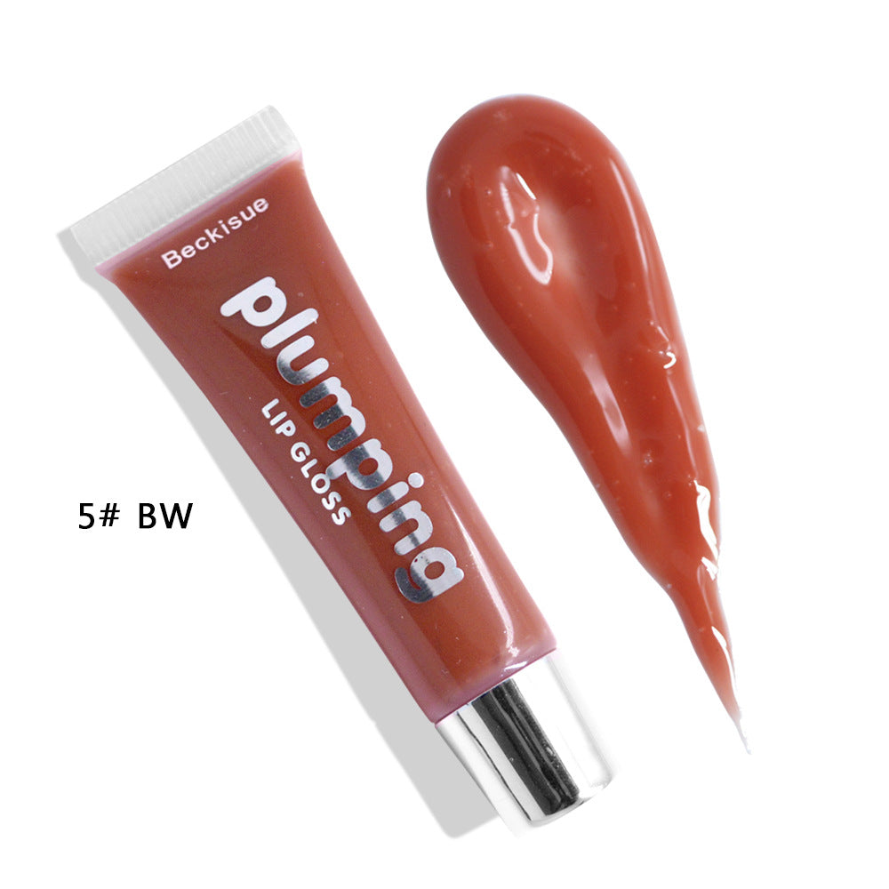 Makeup Big Lip Gloss Moisturizer Plump Volume Shiny Vitamin E Mineral Oil