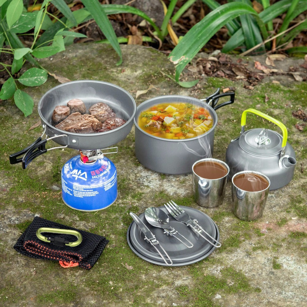 Compatible with Apple, 1 Set of Outdoor Camping Cookware