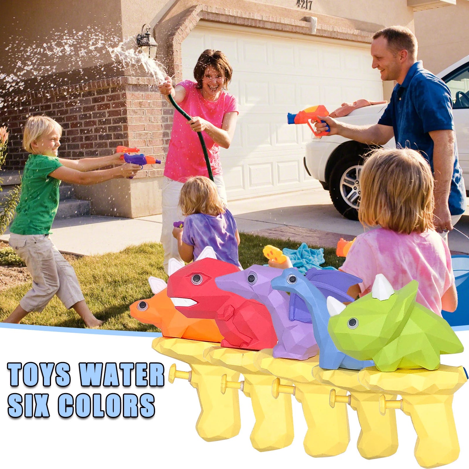 Dinosaur Water Guns Toys Kids