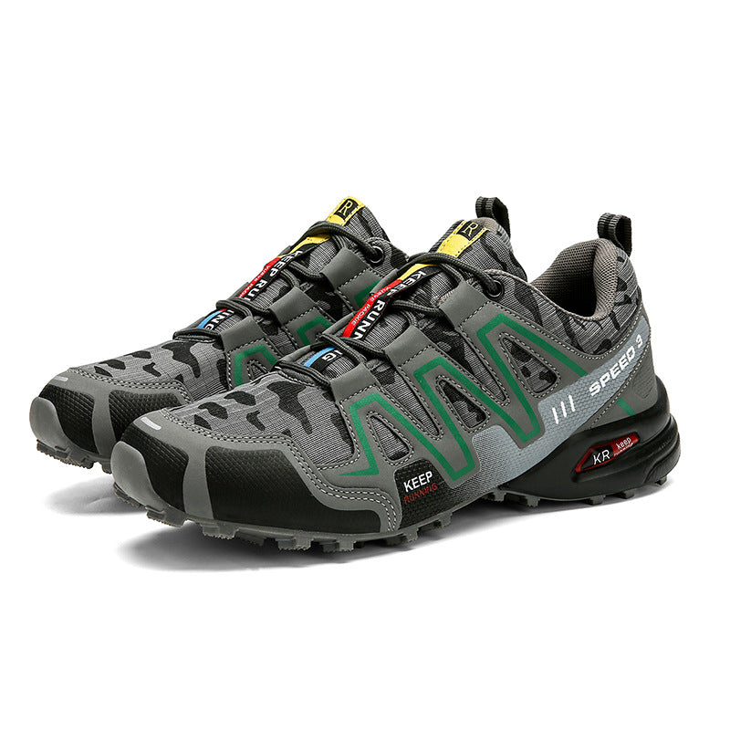 Men Hiking Shoes Climbing Male Sports Shoes Work Safety