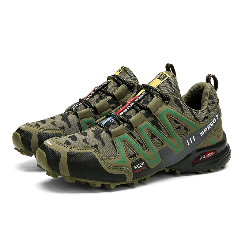 Men Hiking Shoes Climbing Male Sports Shoes Work Safety