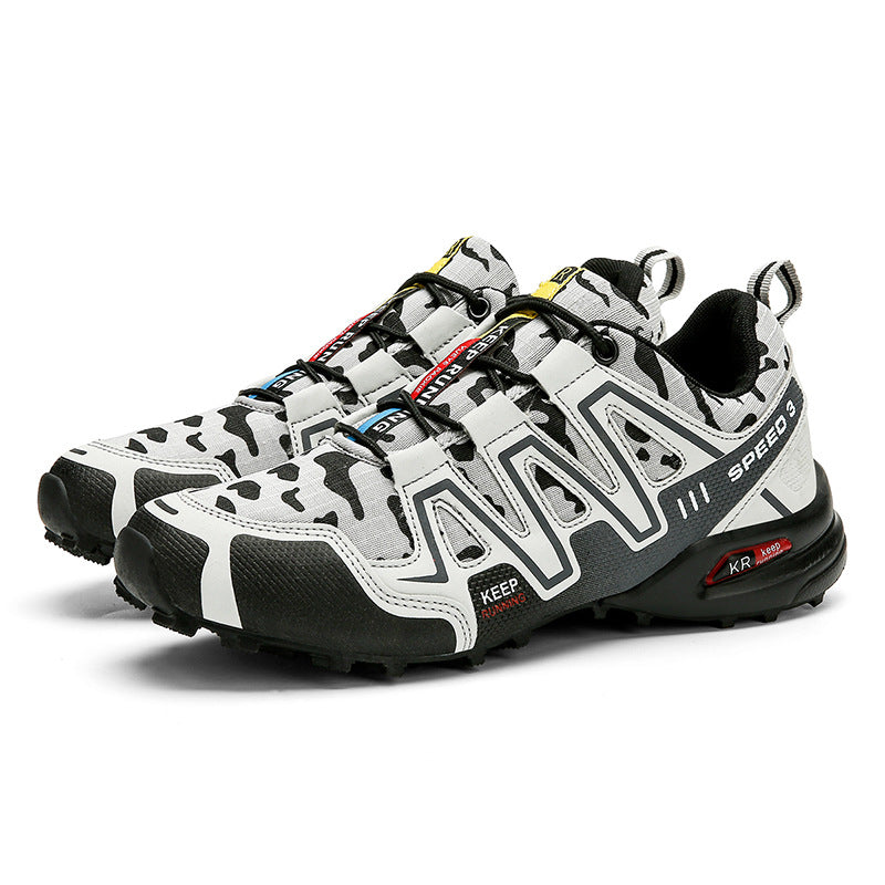 Men Hiking Shoes Climbing Male Sports Shoes Work Safety