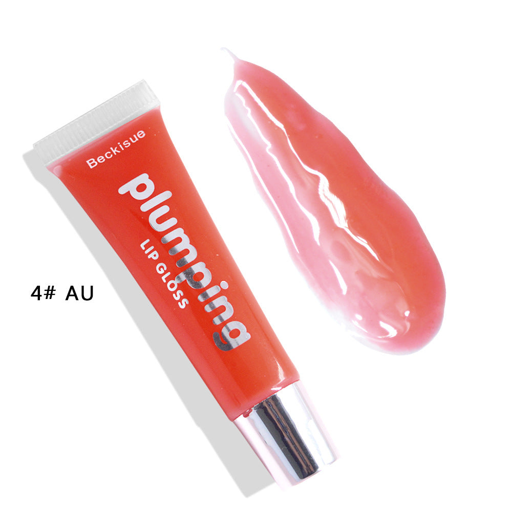 Makeup Big Lip Gloss Moisturizer Plump Volume Shiny Vitamin E Mineral Oil