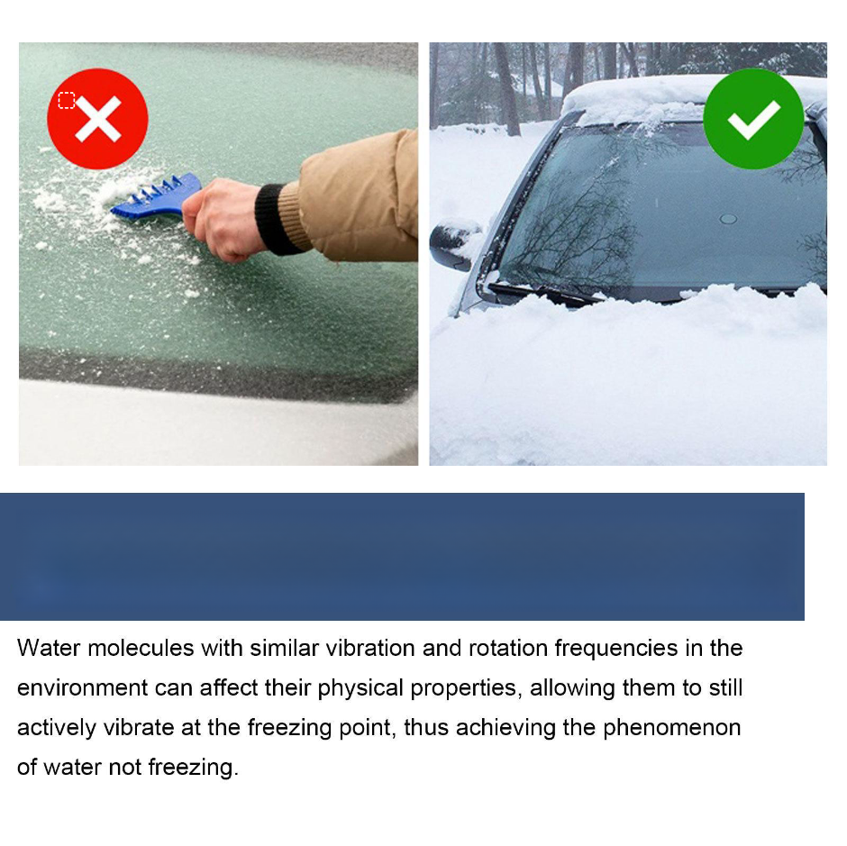Portable Car Glass Deicer Snow Removal Tool