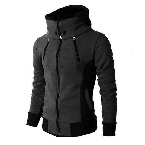 Casual Slim Sweatshirt Jacket