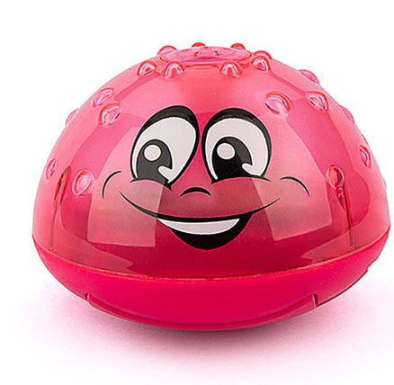 Luz de spray de água girando com chuveiro piscina infantil