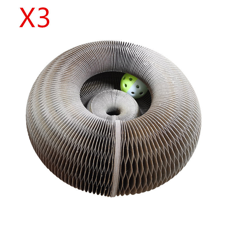 Arranhadores de órgão mágico para gatos 2 em 1 em formato engraçado