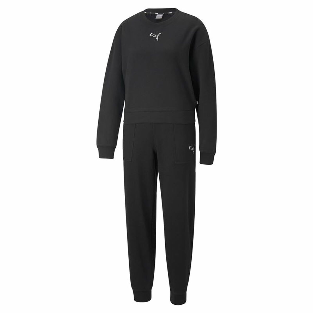 Women's Tracksuit Puma Loungewear Black