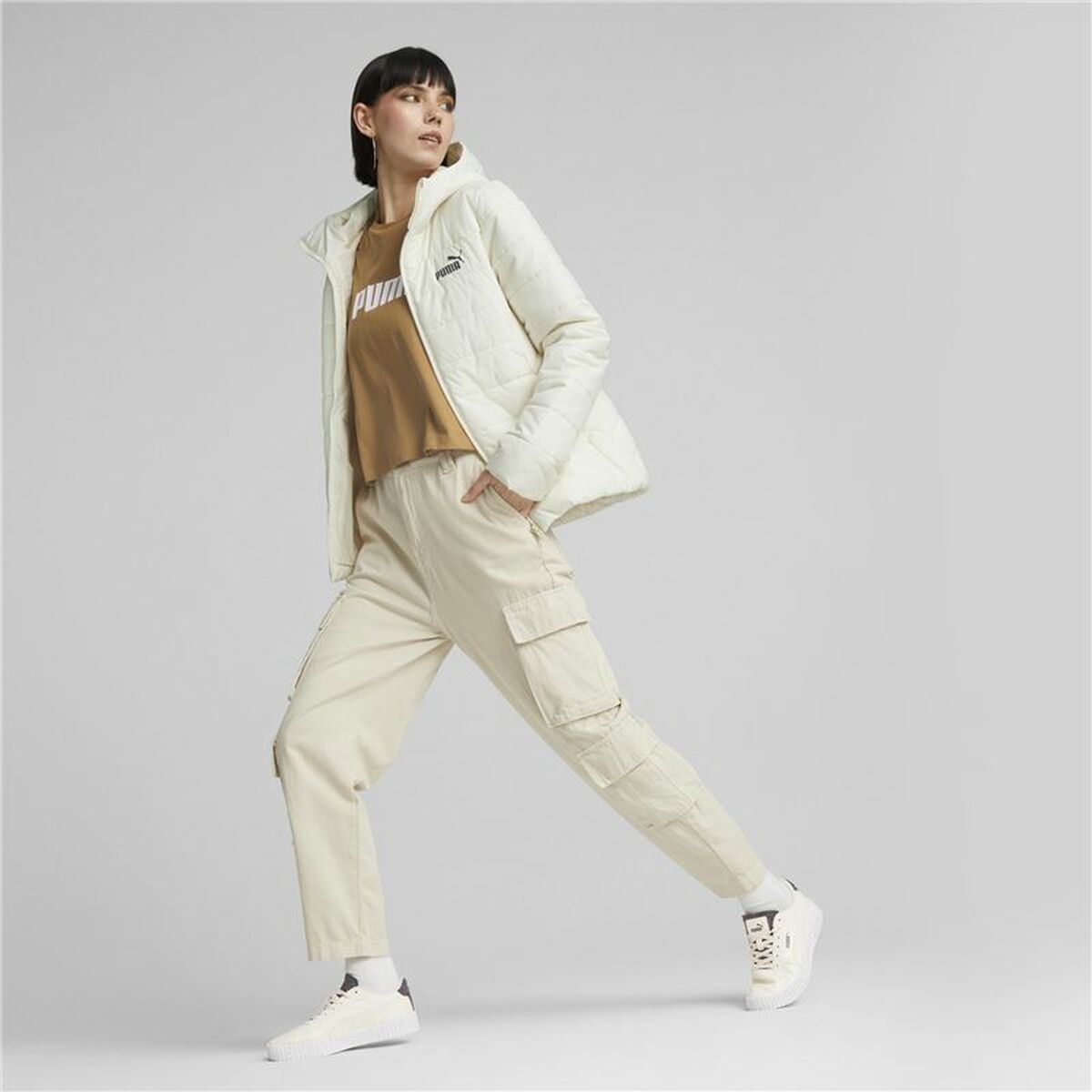 Jacket Puma Essentials Padded White