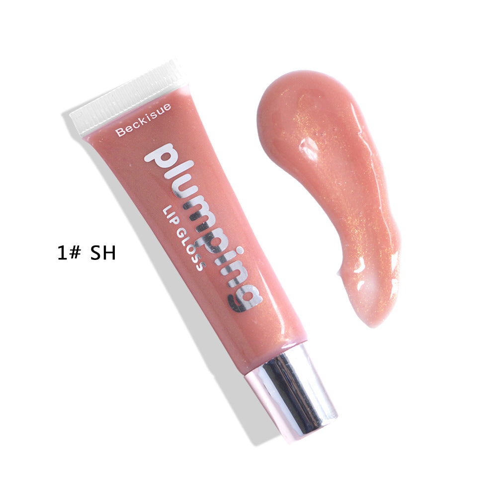 Makeup Big Lip Gloss Moisturizer Plump Volume Shiny Vitamin E Mineral Oil