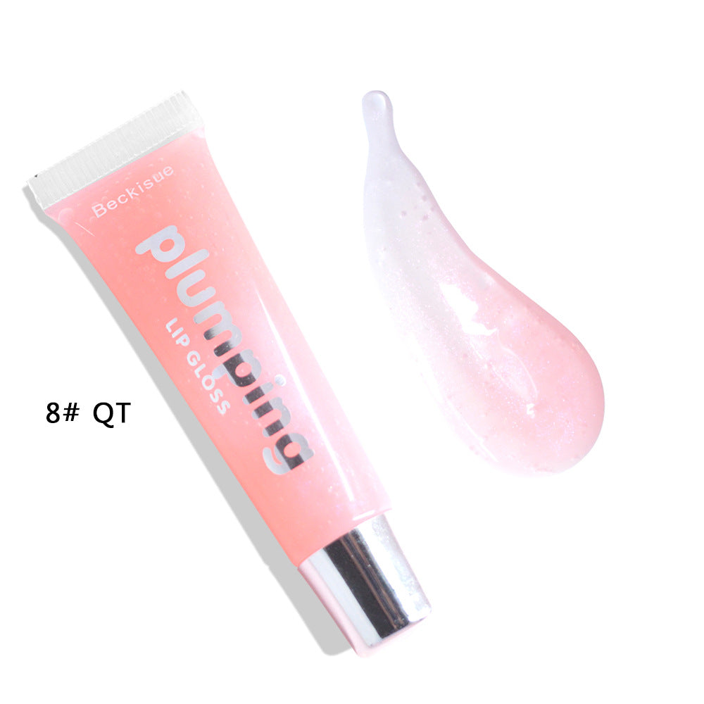 Makeup Big Lip Gloss Moisturizer Plump Volume Shiny Vitamin E Mineral Oil