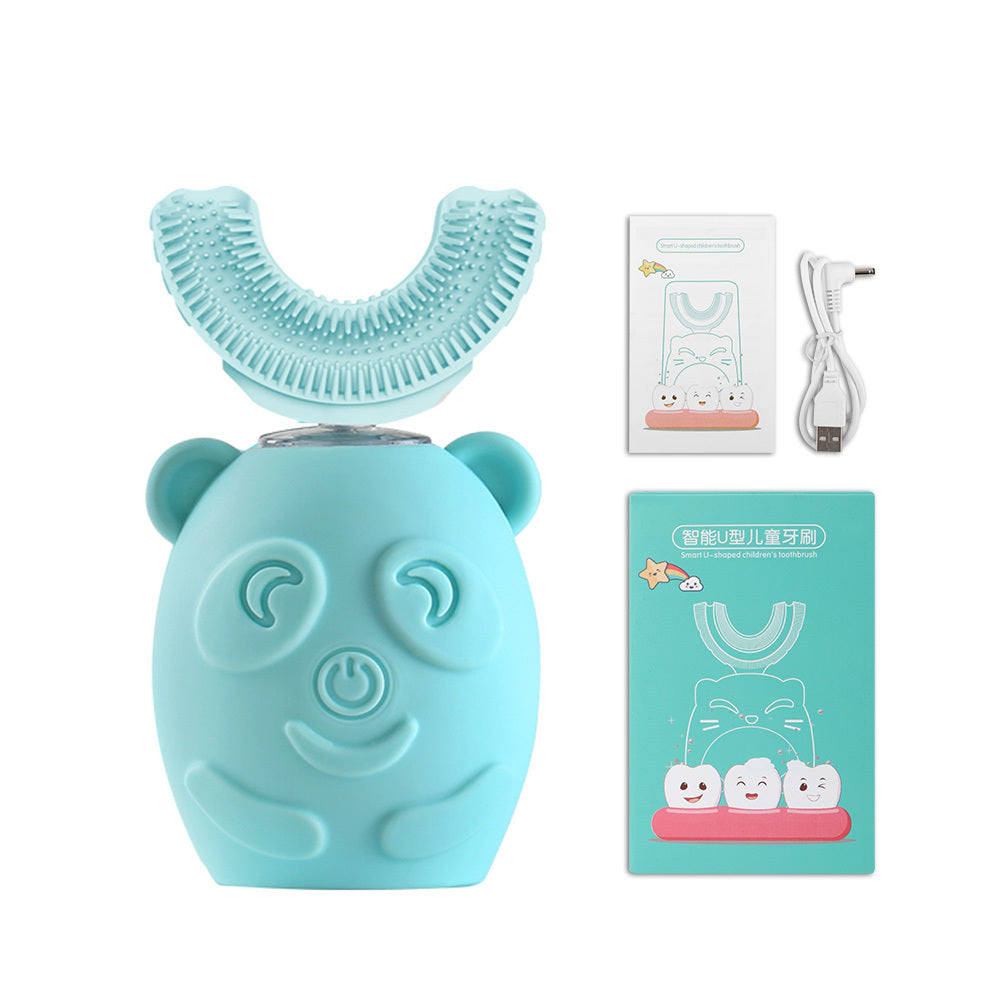 Cartoon Children's Automatic U-shaped Electric Toothbrush