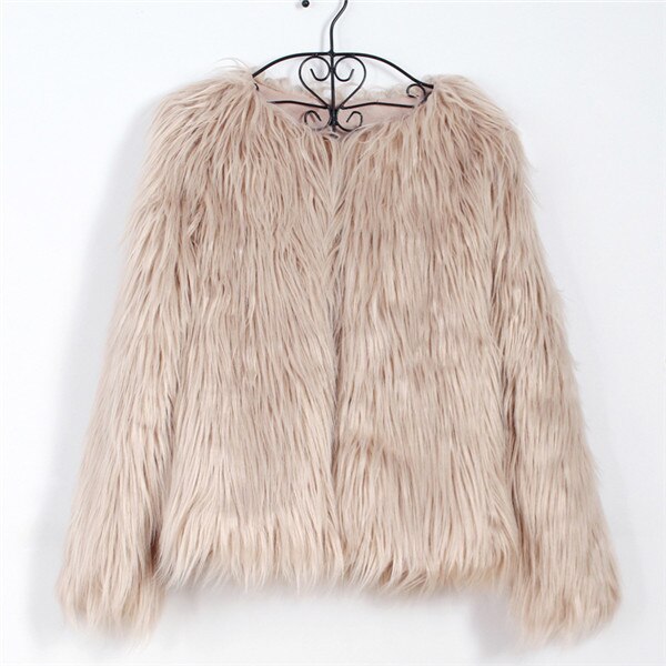 Women's Fluffy Warm Fur Coat