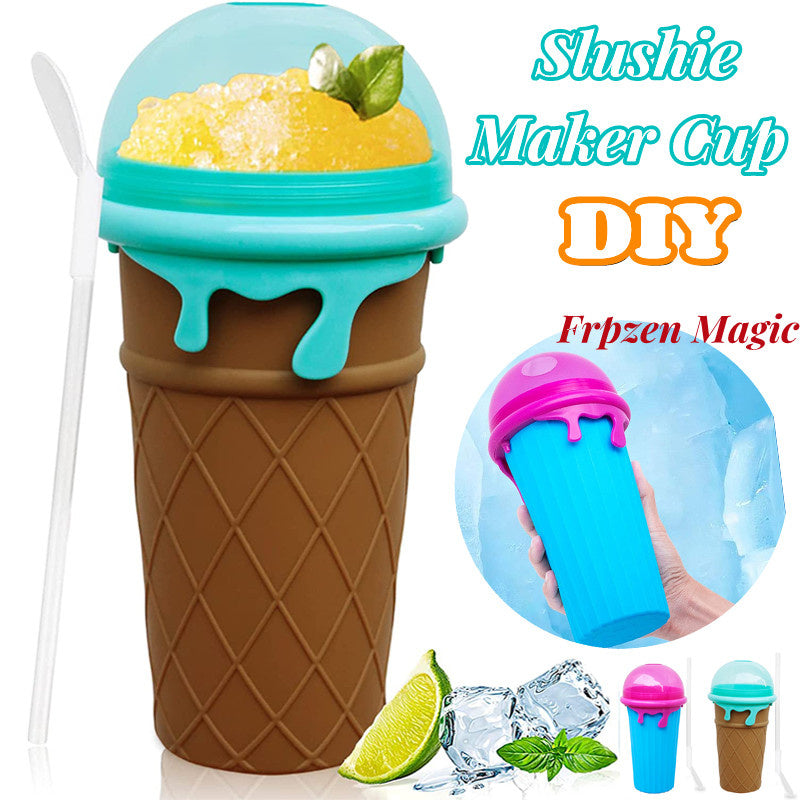 Smoothie Sand Cup Pinch Fast Cooling Magic Ice Cream