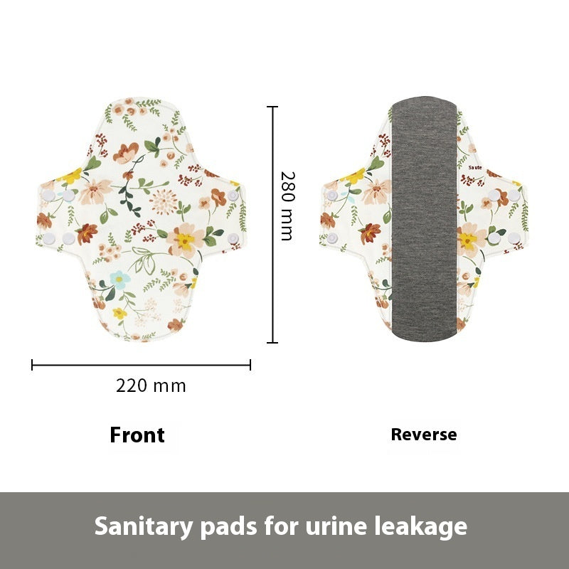 Graphene Washable Pure Cotton Health Pad For The Elderly Leak-proof Urine