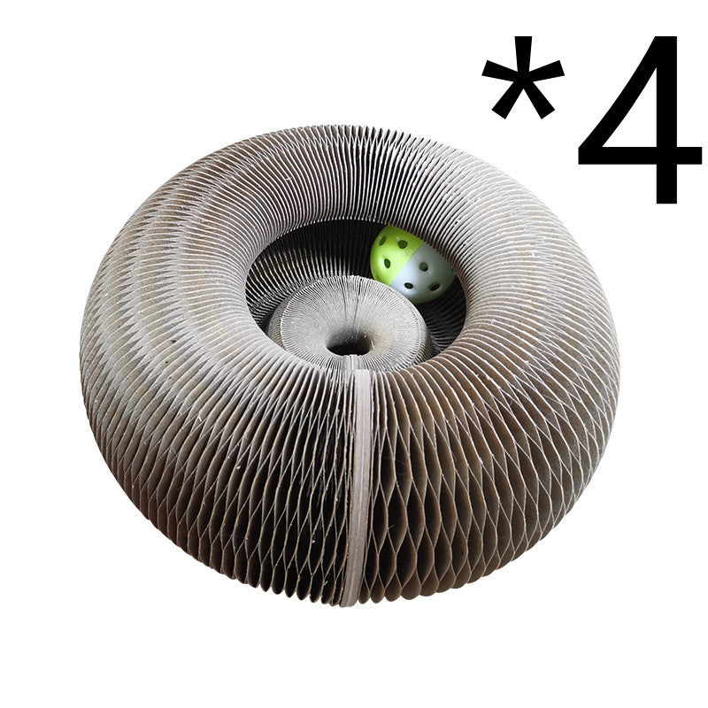 Arranhadores de órgão mágico para gatos 2 em 1 em formato engraçado