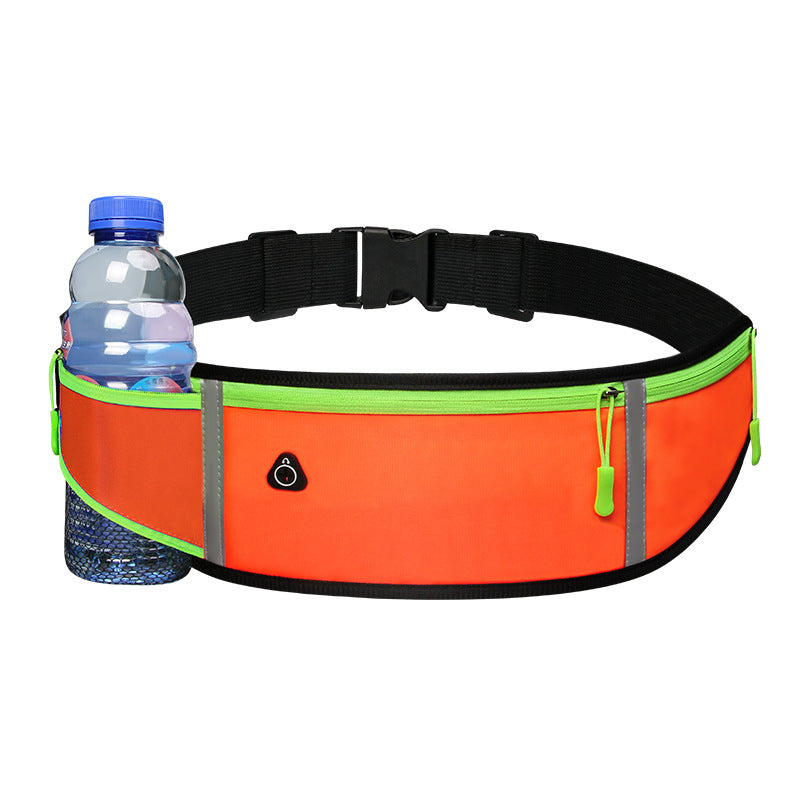 Sports Waist Bag With Pocket Light Slim