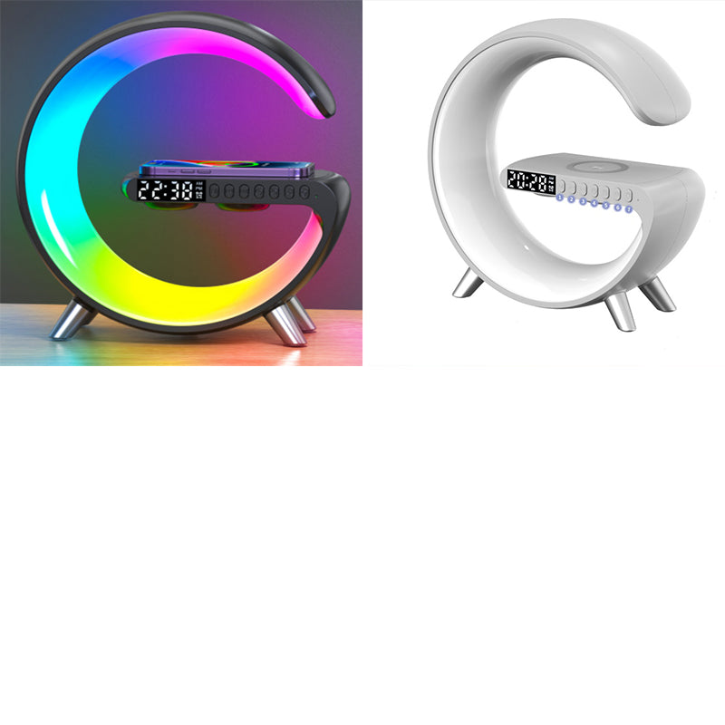 2023 New Intelligent G Shaped LED Lamp Bluetooth Speake