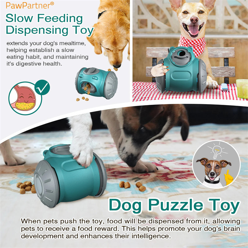 Dog Tumbler Toys Increases Pet IQ Interactive Slow Feeder For Small Medium Dogs Cat