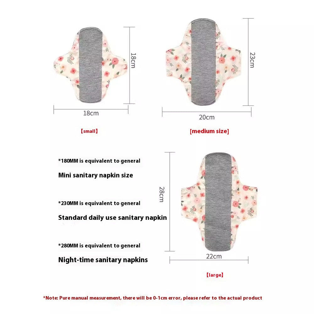 Graphene Washable Pure Cotton Health Pad For The Elderly Leak-proof Urine