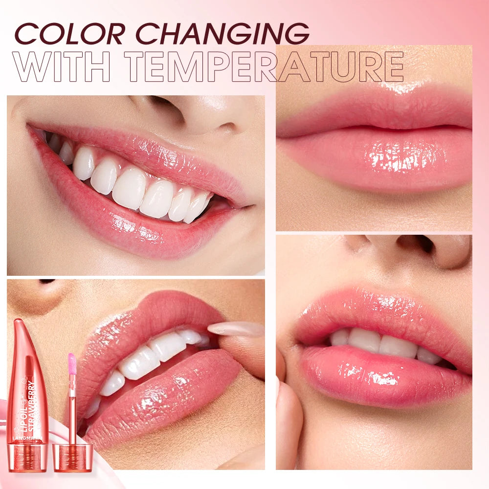Aloe Vera Color-Changing Lip Gloss | Temperature-Sensitive,