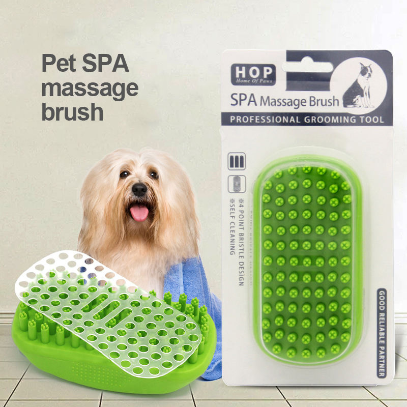 Bath Massage Brush Dog