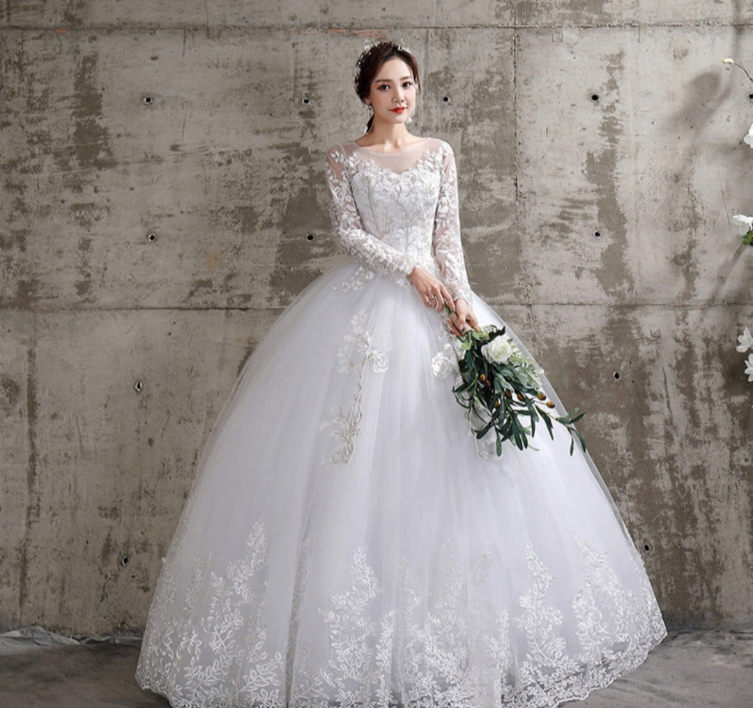 Wedding Dress Bride Sleeves Wedding Wedding Dress