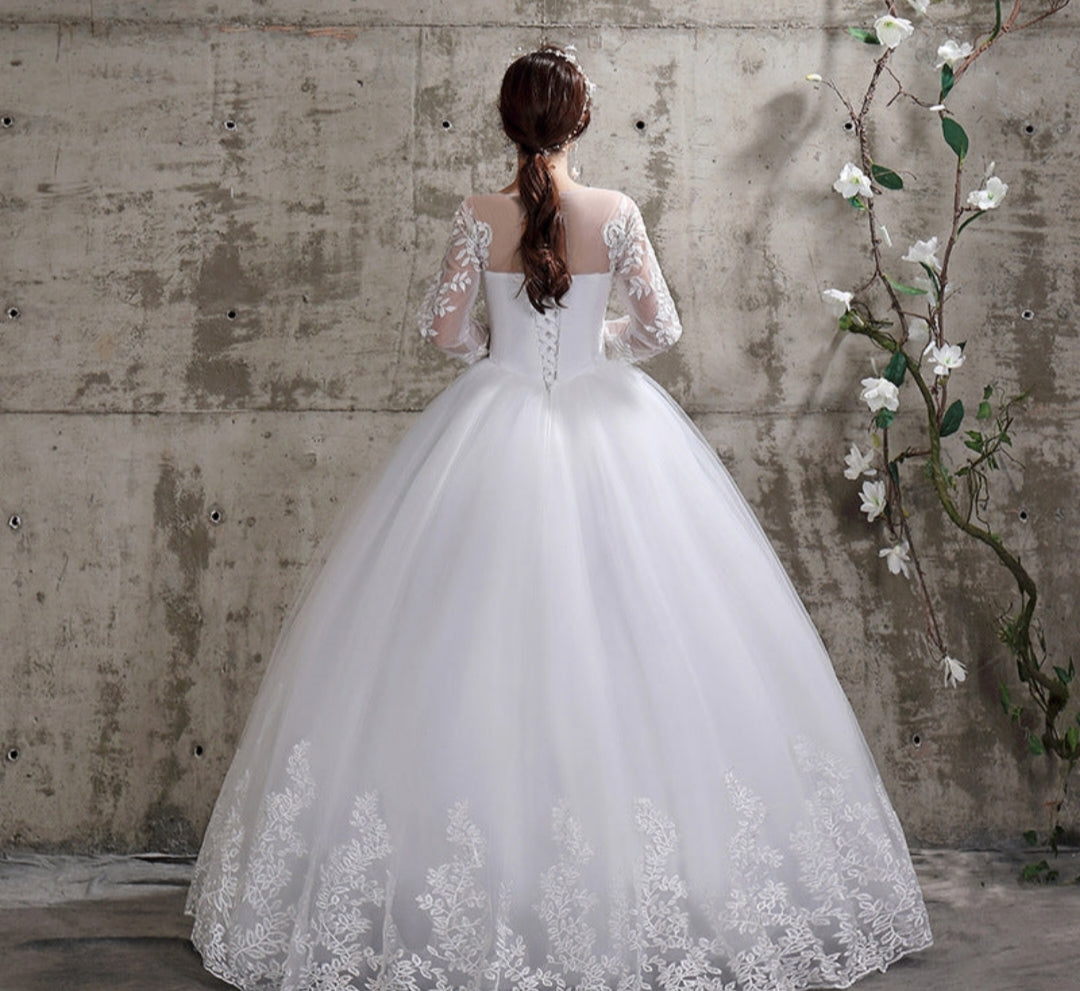 Wedding Dress Bride Sleeves Wedding Wedding Dress