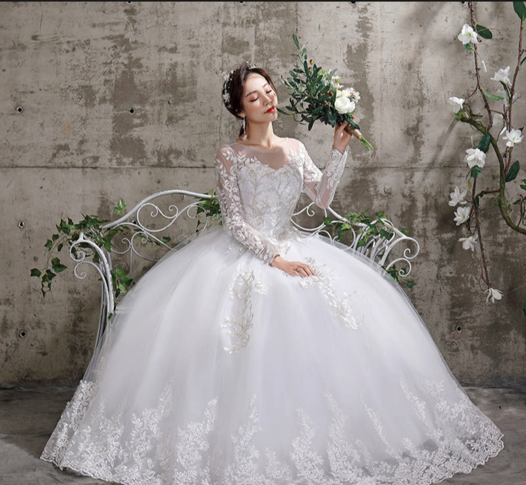 Wedding Dress Bride Sleeves Wedding Wedding Dress