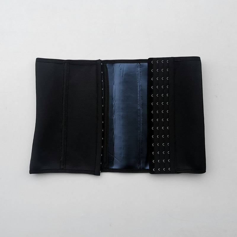 Sweaty Abdominal Belt Silver Ion Four-breasted Buckle Belt Plastic