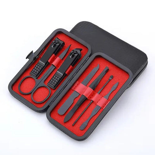 Home Nail Clipper 7piece Set Large Opening Manicure Tool Unisex Mini