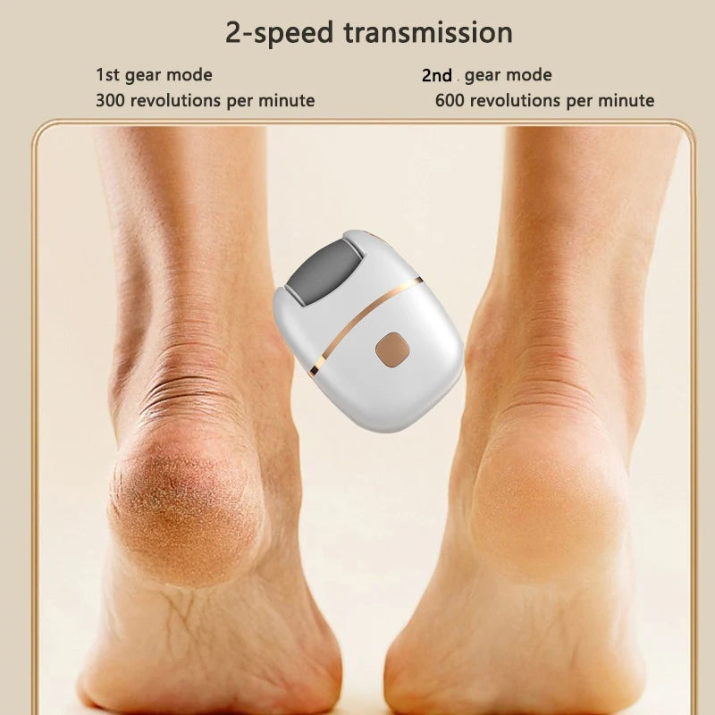 1 PC Electric Foot Grinder, Rechargeable Thick Leather Polishing Foot