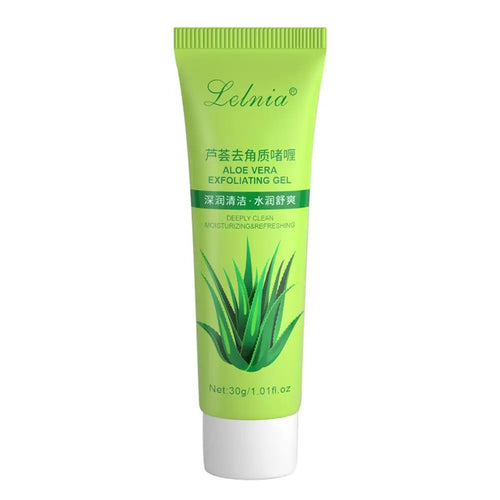Face Exfoliating Gel Aloe Vera Facial Exfoliating Scrub Cleanses