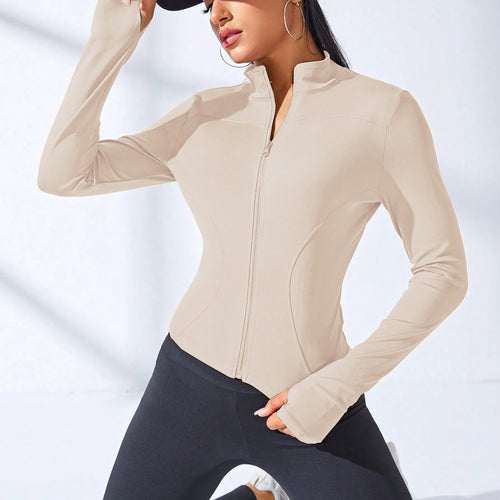 2025 New Yoga Coat Short Sports Jacket WOMEN'S Fitness Clothes