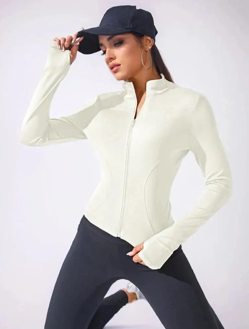2025 New Yoga Coat Short Sports Jacket WOMEN'S Fitness Clothes
