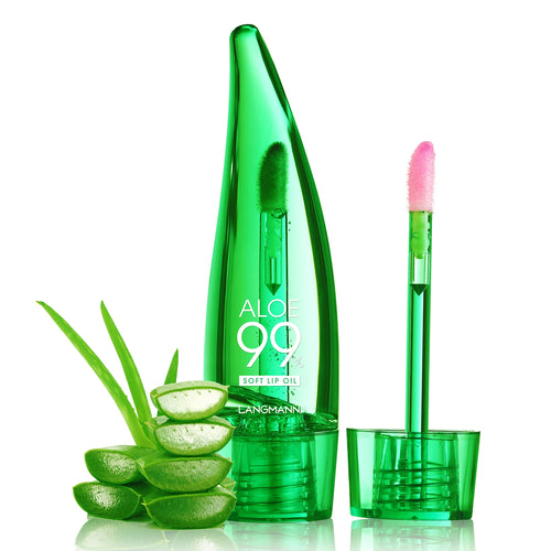 langmannni Aloe Vera Moisturising Lip Gloss Warm Feeling Colour