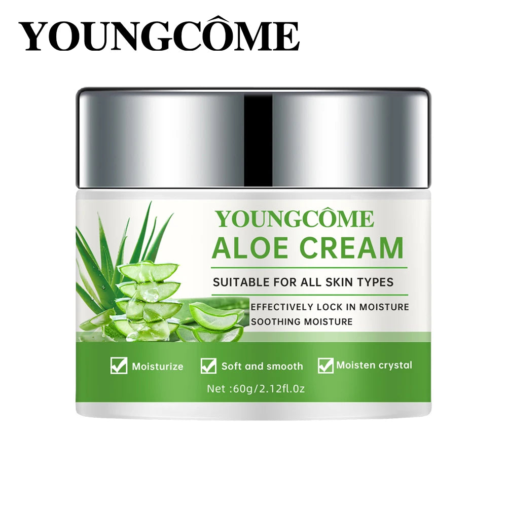 Aloe Vera Deep moisturizing cream, effectively locks in moisture and