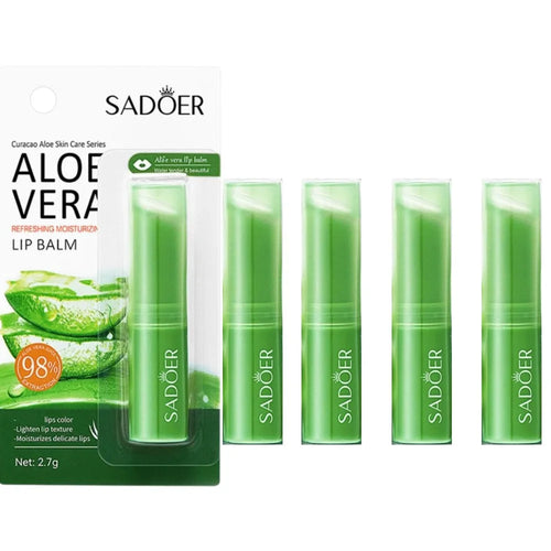 Refreshing hydrating repair lipstick Aloe Vera Vitamin essence Double