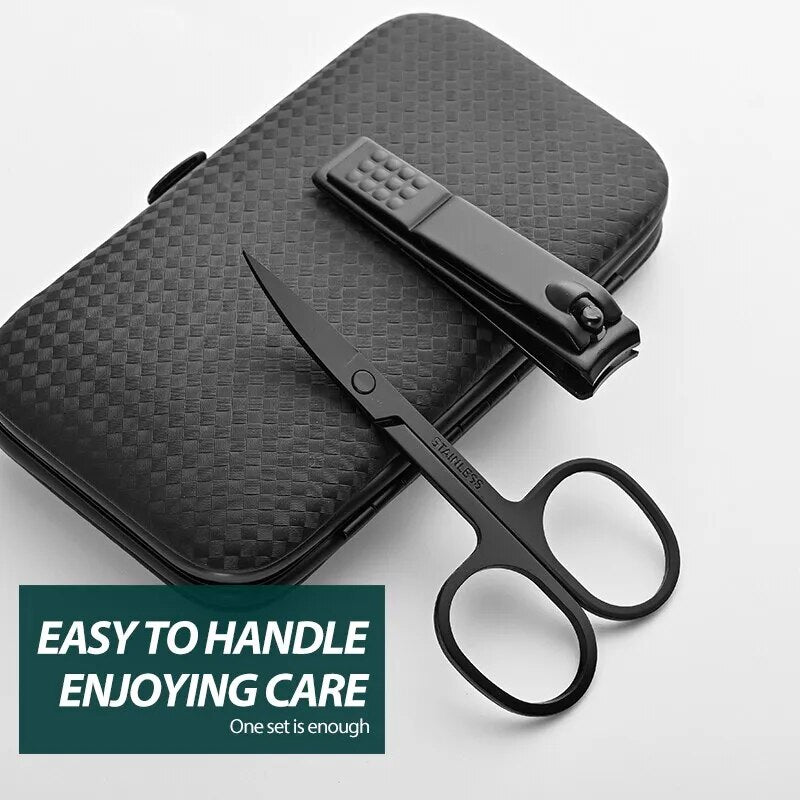 Home Nail Clipper 7piece Set Large Opening Manicure Tool Unisex Mini