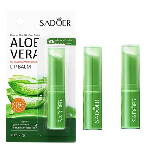 Refreshing hydrating repair lipstick Aloe Vera Vitamin essence Double