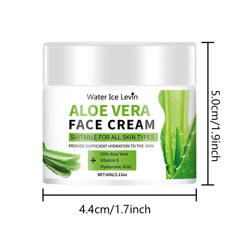 Aloe Vera Cream, Suitable for Men and Women, Hypoallergenic