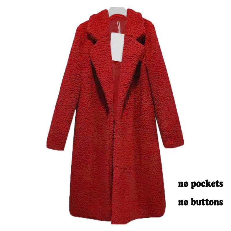 Women's Faux Fur Long Coat