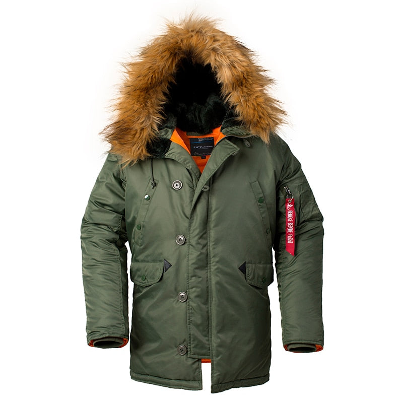 Nylon Men's Winter Coat