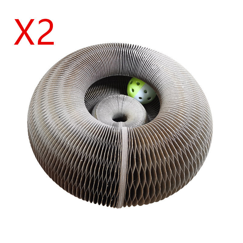 Arranhadores de órgão mágico para gatos 2 em 1 em formato engraçado