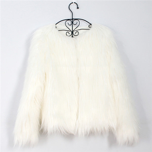 Women's Fluffy Warm Fur Coat