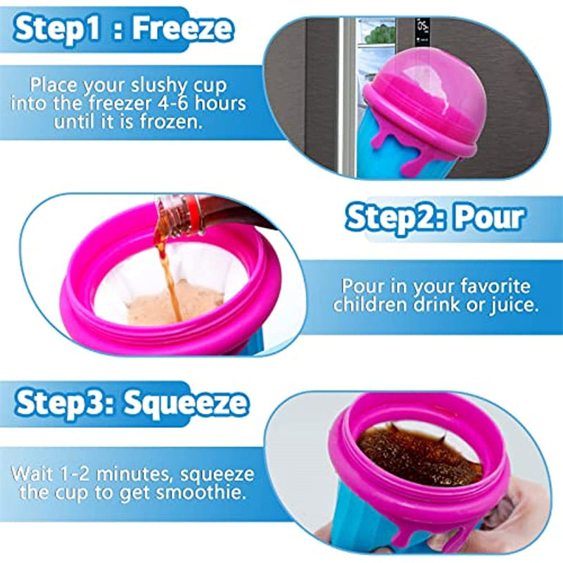 Smoothie Sand Cup Pinch Fast Cooling Magic Ice Cream