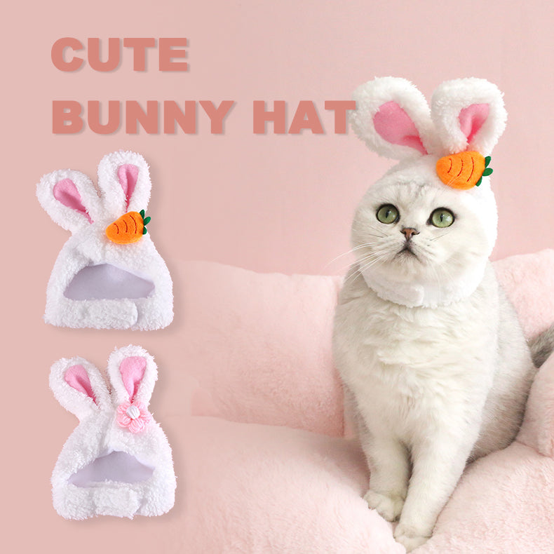 Cat Dog Rabbit Ears Cute Easter Decoration Hat Head Cover Pets Products