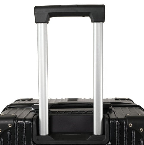 3-piece Hard Shell Luggage Set, Suitable For Both Long-distance And Short Distance Travel. Equipped With Four-wheel Rollers, Password Lock, And Hiking Bag